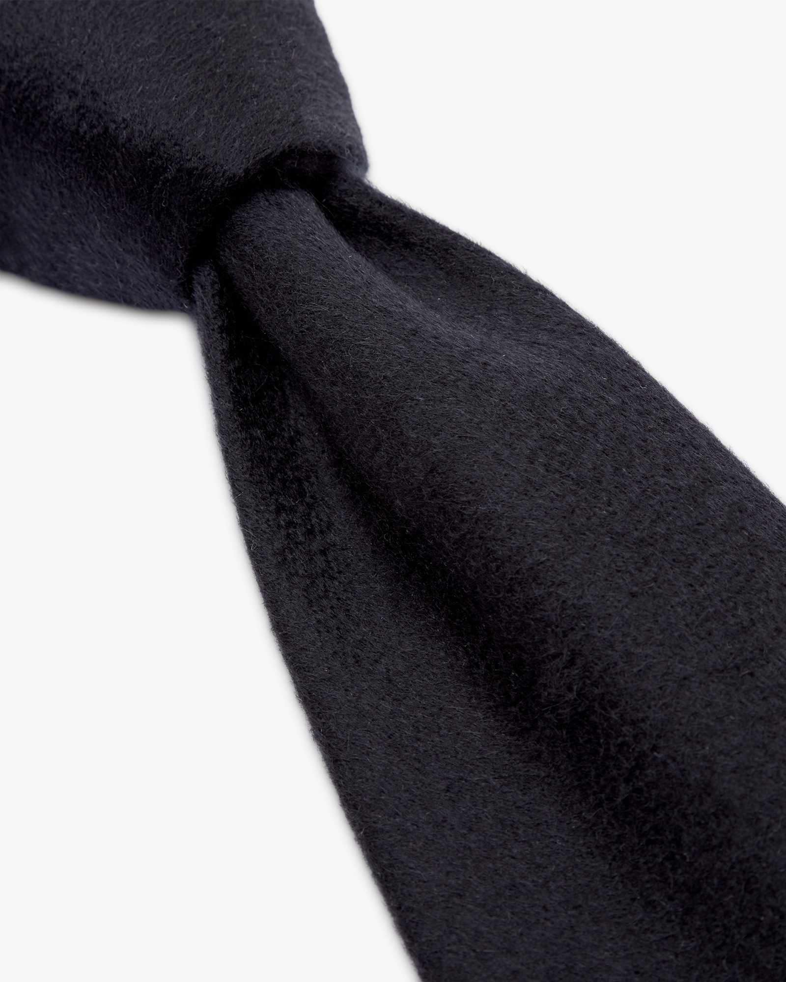 3 Fold Wool Tie - Blue